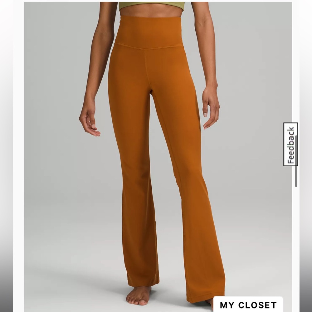 NWT Lululemon Groove super-high-rise flared pant nulu
